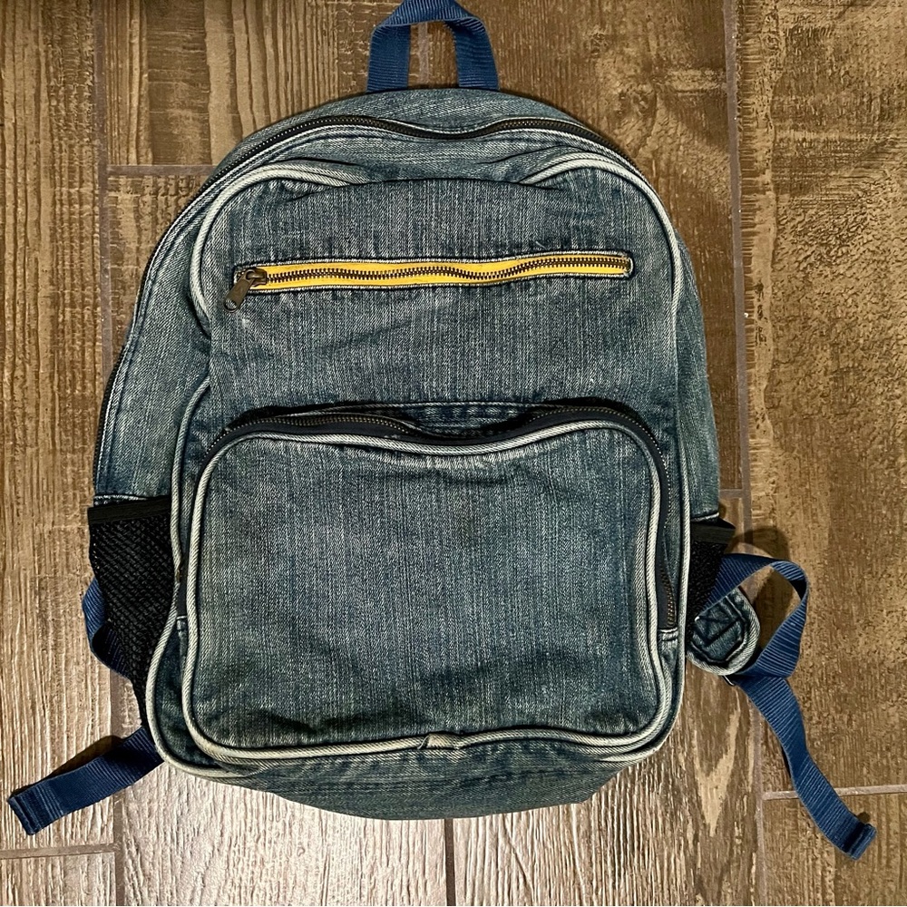 Vintage Volcom Denim Backpack